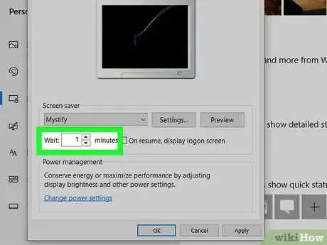 Image titled Enable the Screensaver on Windows 10 Step 6