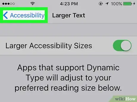 Image titled Change the Text Size in the Mail App on iOS Step 12