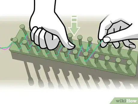 Image titled Knit a Scarf on a Loom Step 08