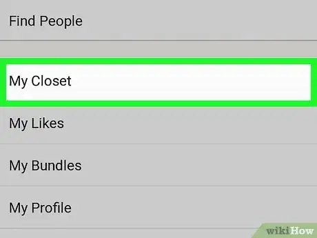 Image titled Organize Your Closet on Poshmark on Android Step 3
