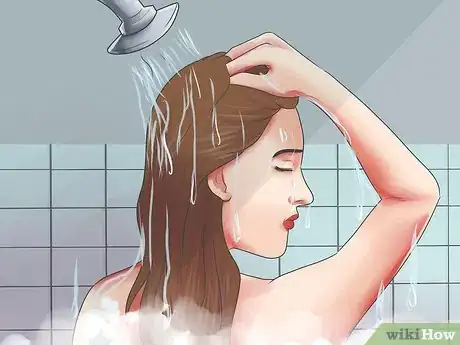 Image titled Care for Fusion Hair Extensions Step 3