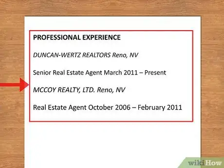 Image titled Write a Resume for a Real Estate Job Step 3