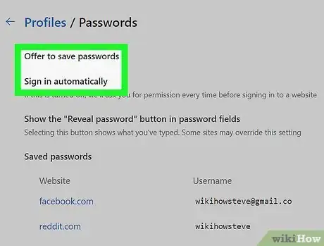 Image titled View Your Saved Username Credentials from the Auto Complete List on Microsoft Edge for Windows 10 Step 4