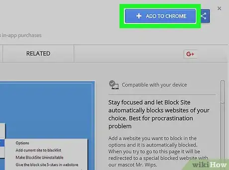 Image titled Block Facebook on Chrome Step 2