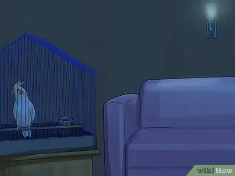 Image titled Deal with Cockatiel Night Frights Step 9