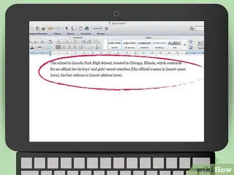 Image titled Draft an Athletic Official Contract Step 4