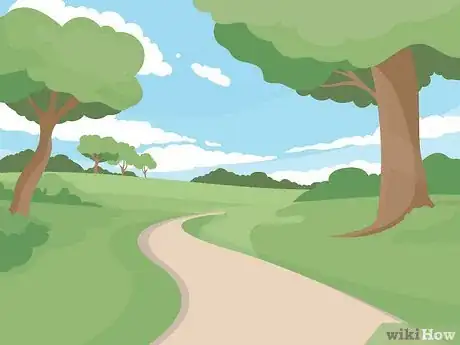 Image titled Do Walking Meditation Step 1