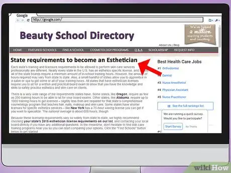 Image titled Become an Esthetician Step 3