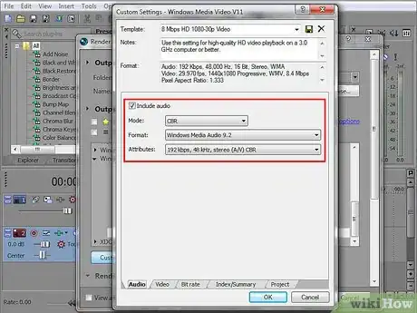 Image titled Save a Project in Youtube Format on Sony Vegas Step 7