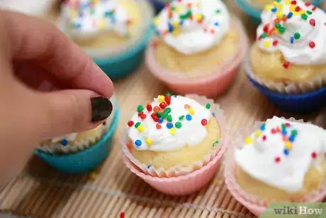 Image titled Bake Mini Cupcakes Step 15