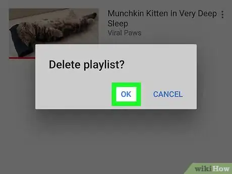 Image titled Delete a YouTube Playlist on iPhone or iPad Step 5