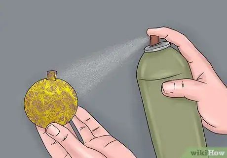 Image titled Decorate Ornaments with Gold Leaf Step 9
