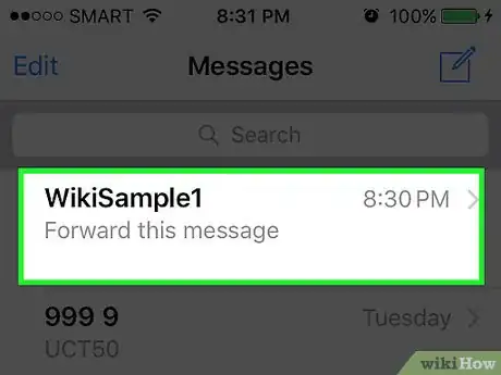 Image titled Leave a Group Chat on Apple Messages Step 2