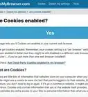 Enable Cookies in Safari