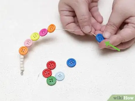 Image titled Make a Button Necklace Step 17