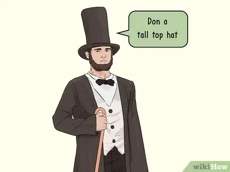 Image titled Make an Abraham Lincoln Costume Step 2
