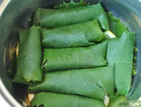 Image titled Make Vegetarian Stuffed Grape Leaves Step 9