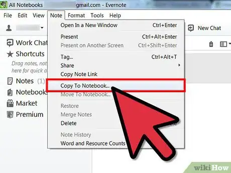 Image titled Duplicate a Note in Evernote Step 3