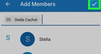 Add a Member on Groupme on Android