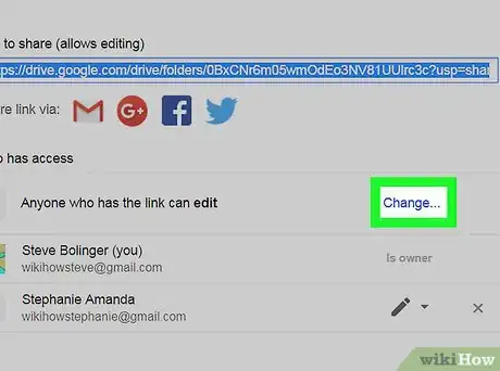 Image titled Unshare on Google Drive on PC or Mac Step 5