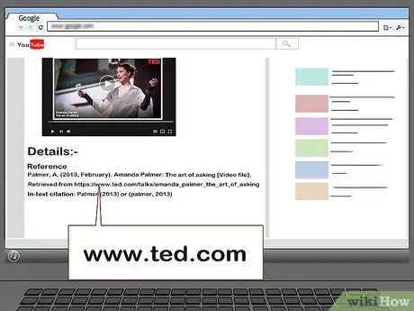 Image titled Cite a Video in APA Step 11