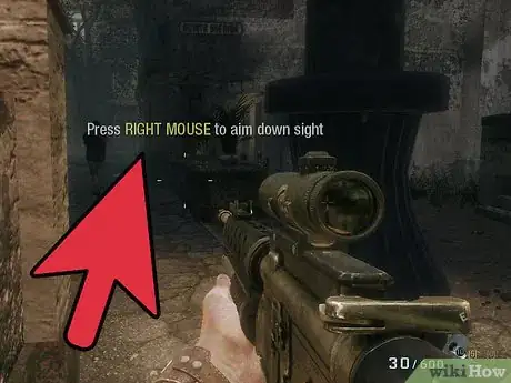 Image titled Get Good at Quick Scoping and No Scoping on Call of Duty Black Ops Step 1