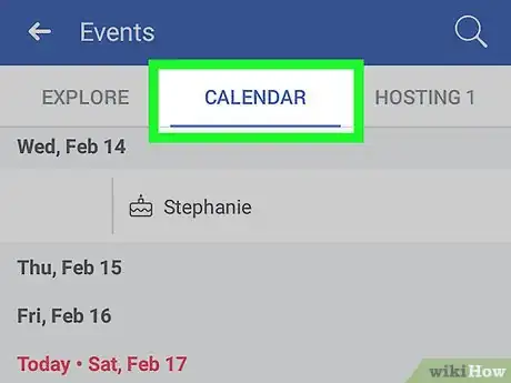 Image titled See Birthdays on Facebook on Android Step 4