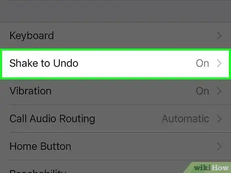 Image titled Disable Shake to Undo on an iPhone Step 4