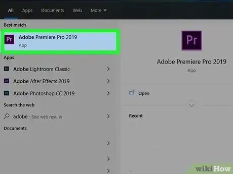 Image titled Add Transitions in Adobe Premiere Pro Step 1