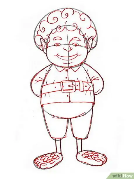 Image titled Draw a Hobbit Step 7