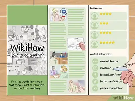 Image titled Design Brochures Step 9