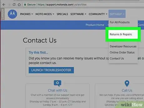 Image titled Contact Motorola Step 9