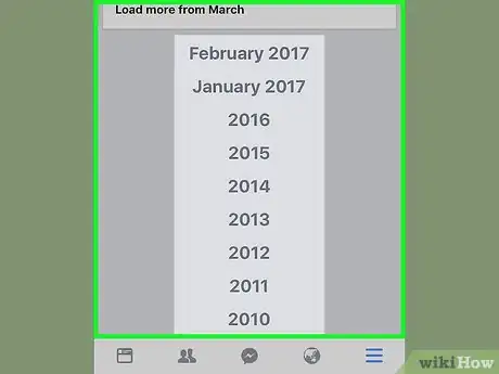 Image titled Jump to a Year on Facebook Step 4