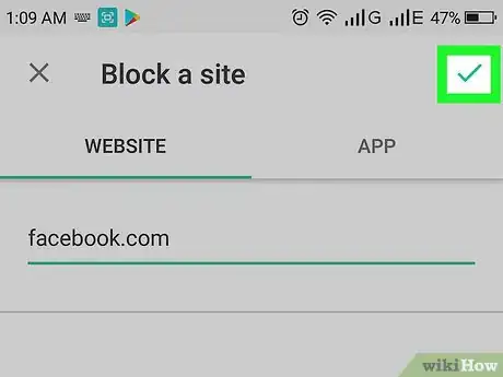 Image titled Block Websites on Chrome on Android Step 10