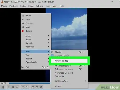 Image titled Set Your Video Player to Always Be on Top Step 7