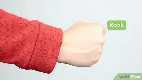 Image titled Play Rock, Paper, Scissors Step 6