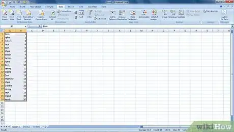 Image titled Dedupe Records in a Spreadsheet Step 1