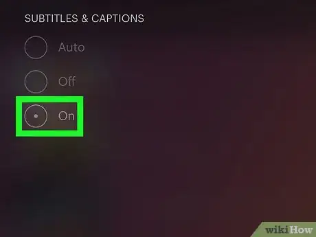 Image titled Turn on Subtitles on Hulu on iPhone or iPad Step 4