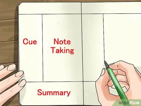 Image titled Write Information in a Cornell Outline Format Step 3