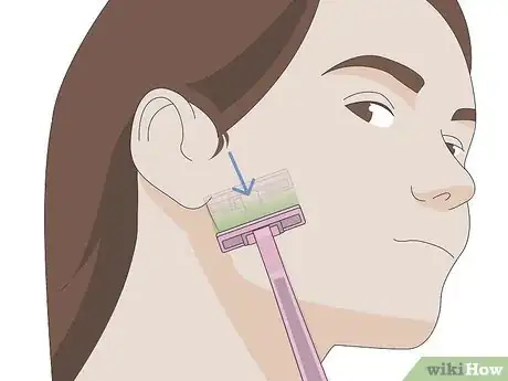 Image titled Shave Your Face (for Women) Step 07