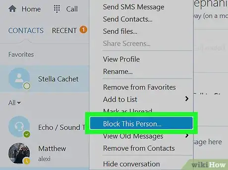 Image titled Report a Skype User on PC or Mac Step 4