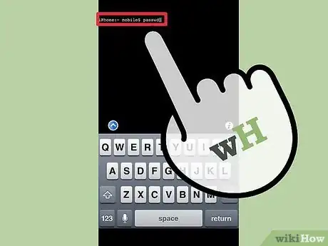 Image titled Change the iPhone Root Password Step 3