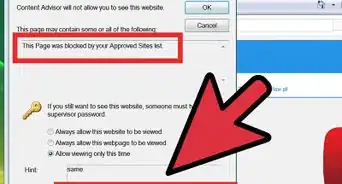 Block a Website in Internet Explorer 7