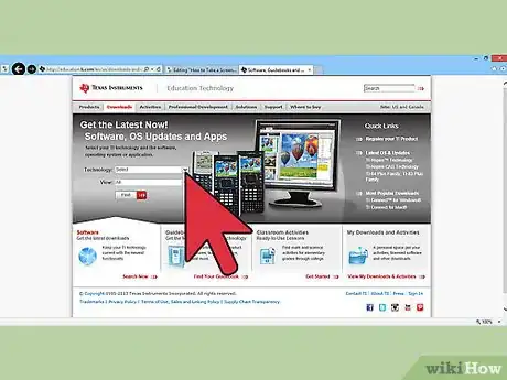 Image titled Take a Screenshot of a Texas Instruments Graphing Calculator Step 9