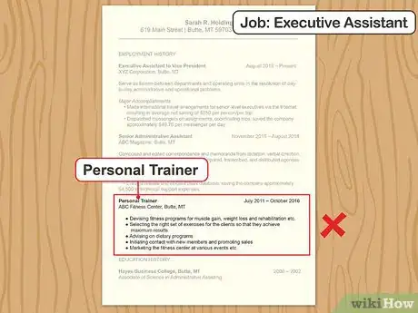Image titled Decide What to Leave Off Your Resume Step 2