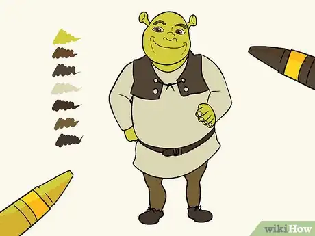 Image titled Draw Shrek Step 8