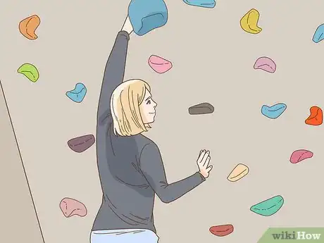 Image titled Rock Climb Overhangs on a Rock Wall Step 11