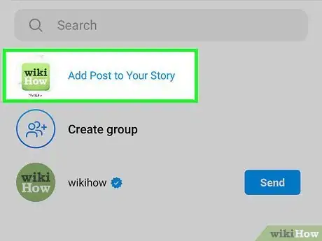 Image titled Repost on Instagram Story Step 4