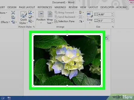 Image titled Anchor an Image in Word Step 4
