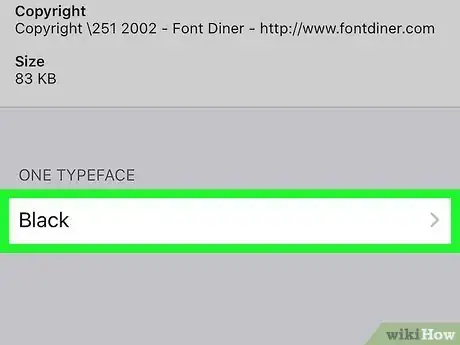 Image titled Install and Manage Fonts on iPhone or iPad Step 11